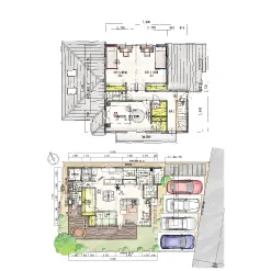 玄関からすぐパントリー！