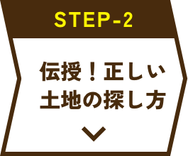 伝授！正しい土地の探し方