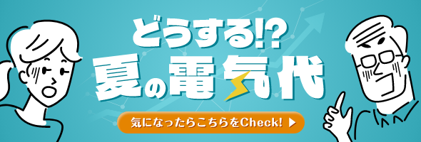 どうする！？夏の電気代