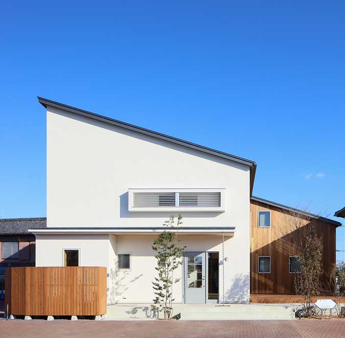 写真：KUMAGAYA MODERN HOUSE外観　大野建設