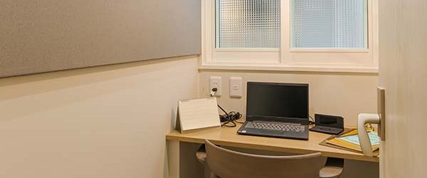 写真:防音仕様の書斎 三栄建築設計