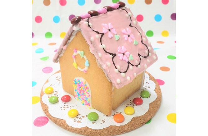 キッズ工作体験 お菓子の家をつくろう