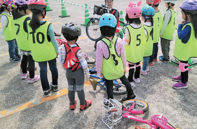 自転車教室②