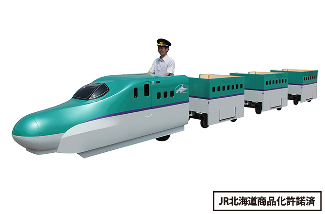 H5系北海道新幹線はやぶさ　ロードトレインがやってくる！