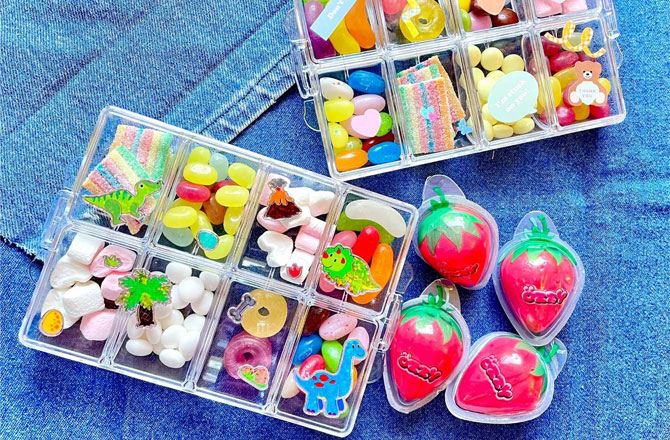 キッズ カラフルお菓子バイキング 話題のいちごグミプレゼント イベント紹介 住宅展示場 モデルハウスの熊谷ハウジングステージ