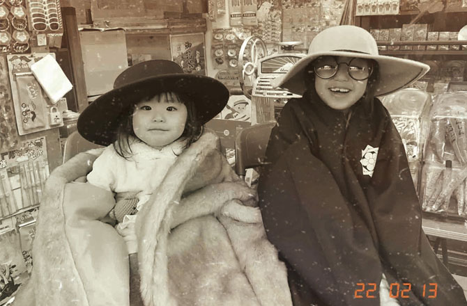 写真:セピア色の写真