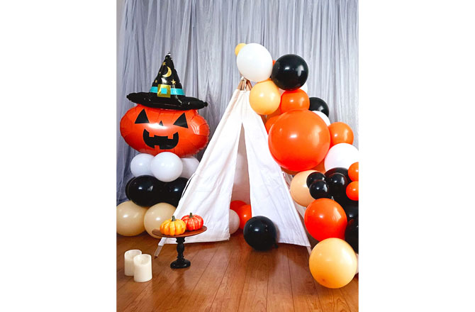 写真:ハロウィンフォトブース