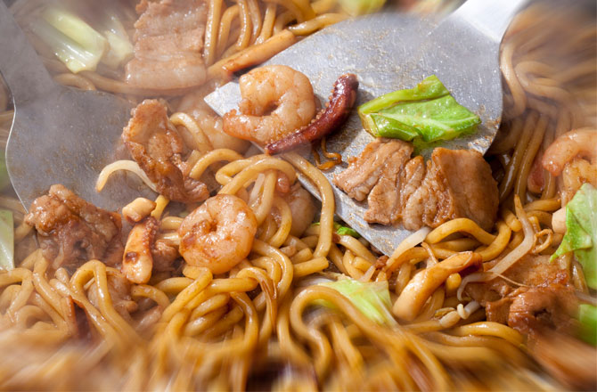 写真:焼きそば