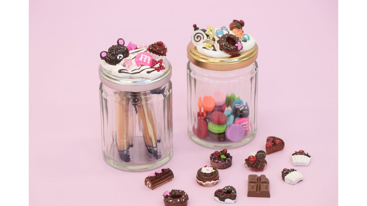 かわいいモチーフがいっぱいいのスイーツ小瓶づくり【お子様連れ限定！】