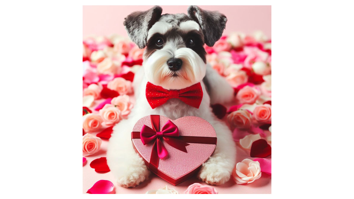 わんわんバレンタインプレゼント