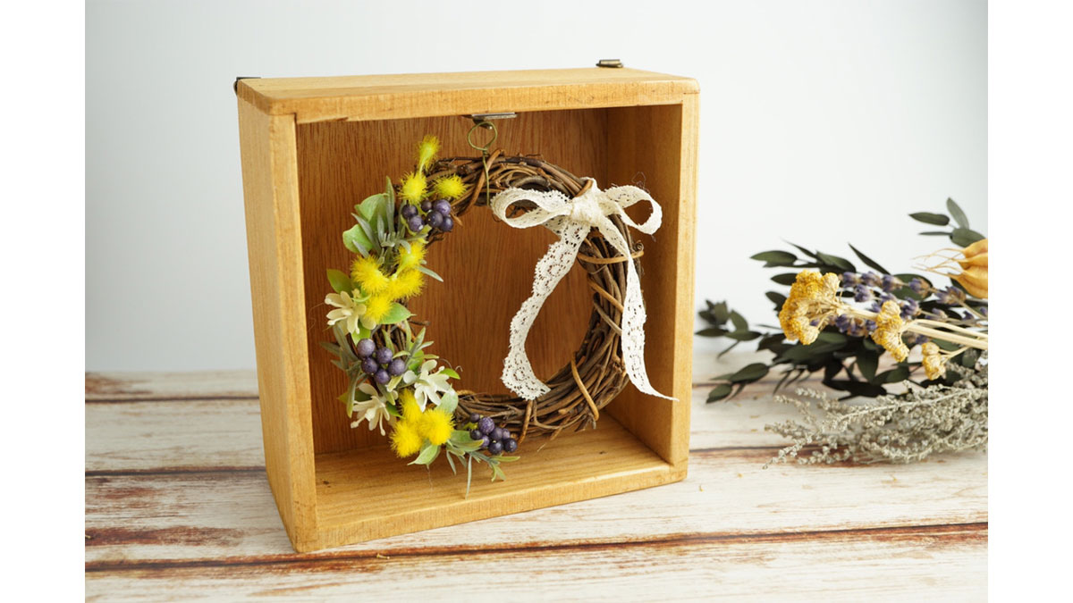 ミモザのミニリースづくり【お子様連れ限定！】