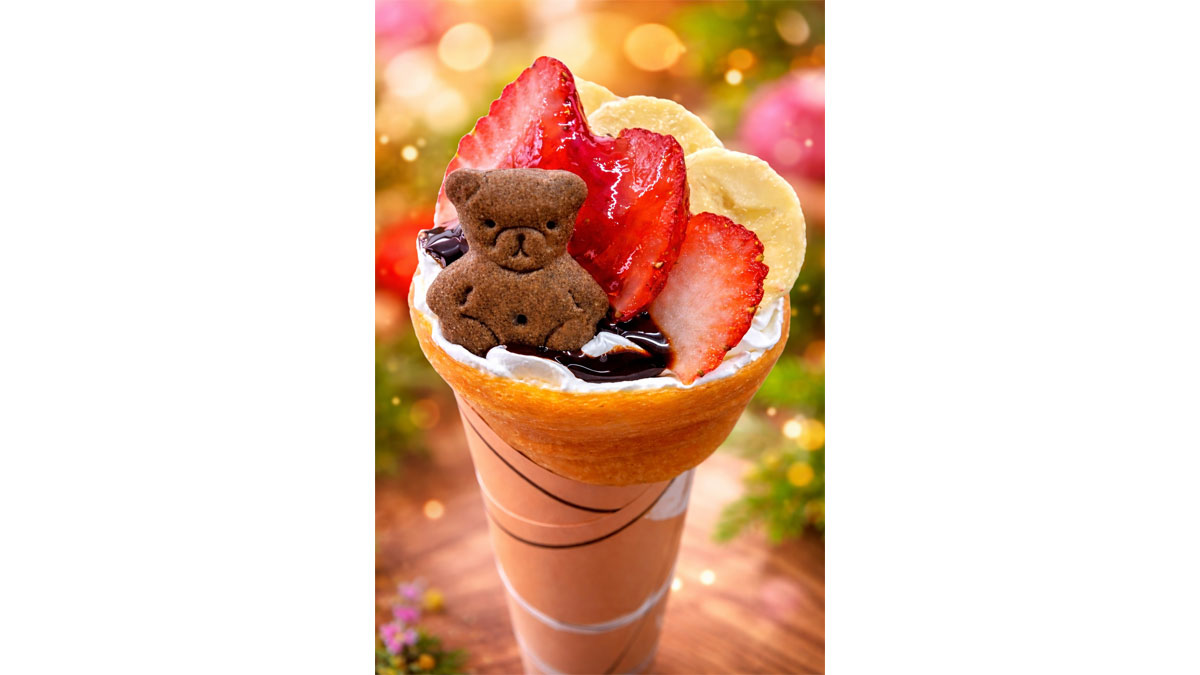 バナナいちごクレーププレゼント