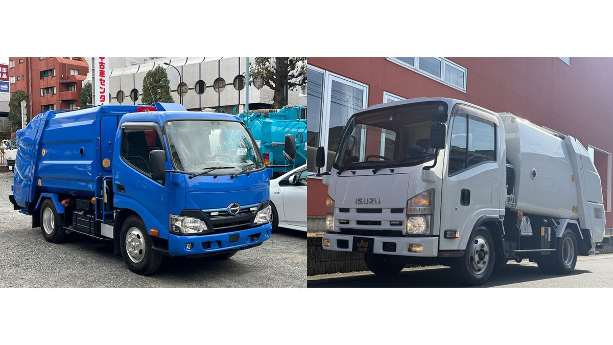 働く車がやってくる！