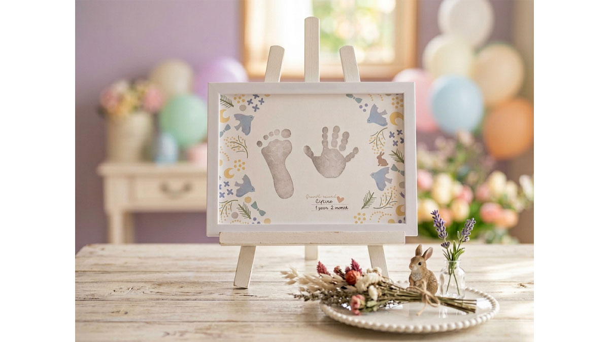 今だけの成長をカタチに 手形足形アートワークショップ【お子様連れ限定】