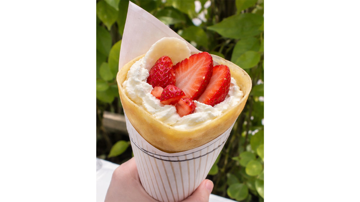 いちご狩り体験＆クレーププレゼント