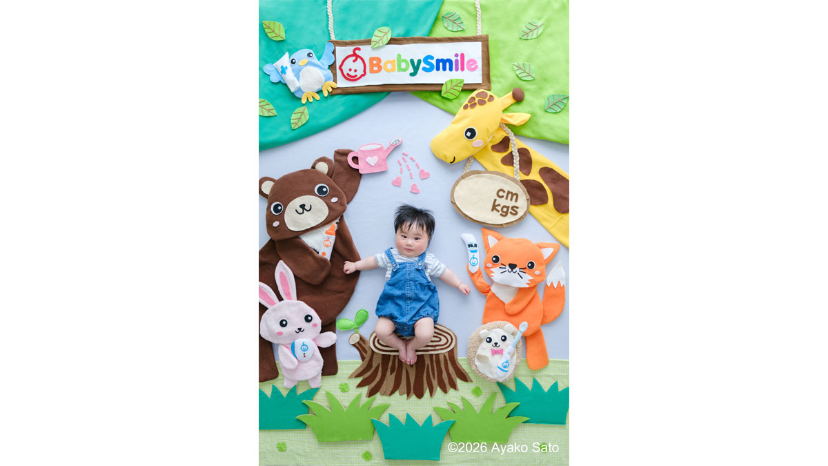 あの有名なベビースマイルのおひるねアート撮影会_三郷ハウジングステージ