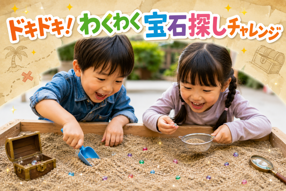 ドキドキ！わくわく宝石探しチャレンジ_モラージュ菖蒲ハウジングステージ