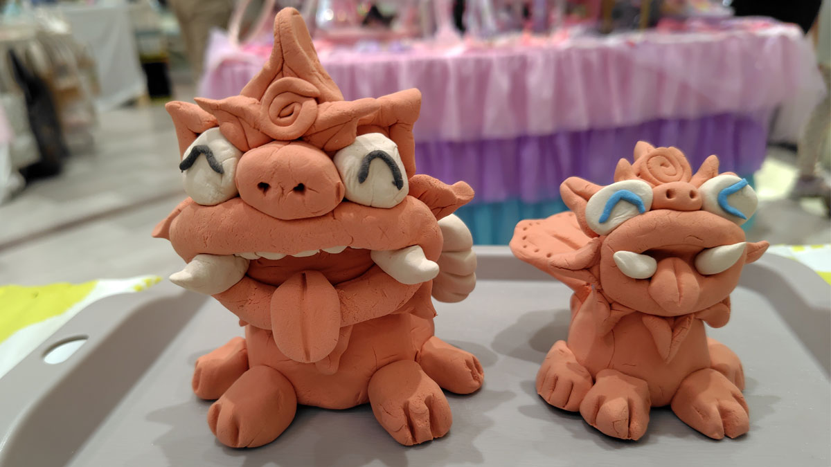 夏休み自由研究ワークショップ　クレイ粘土でシーサーづくり【親子連れ限定！】