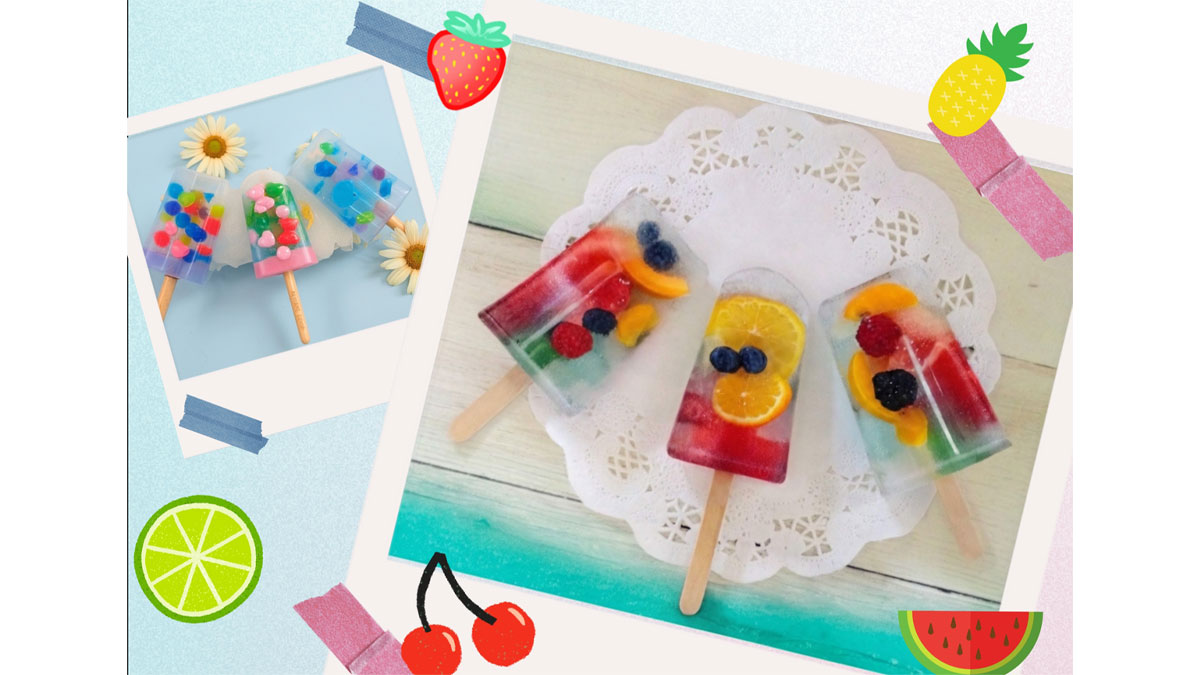 まるで本物！フルーツキャンディ石鹸づくり【お子様連れ限定！】