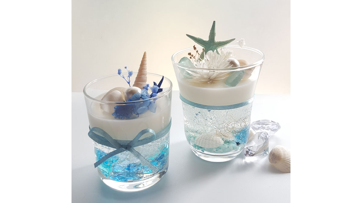 海のジェルキャンドルづくり【お子様連れ限定！】