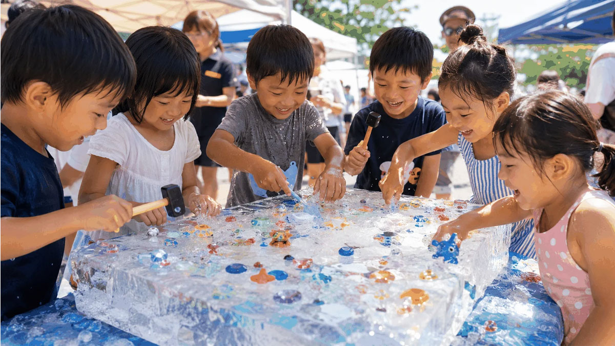 氷柱宝探し＆夏の納涼縁日広場|所沢ハウジングステージのイベント情報