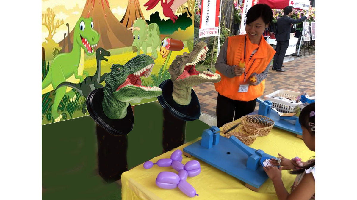 ドキワク恐竜縁日|浦和住宅展示場 Miraizuのイベント情報